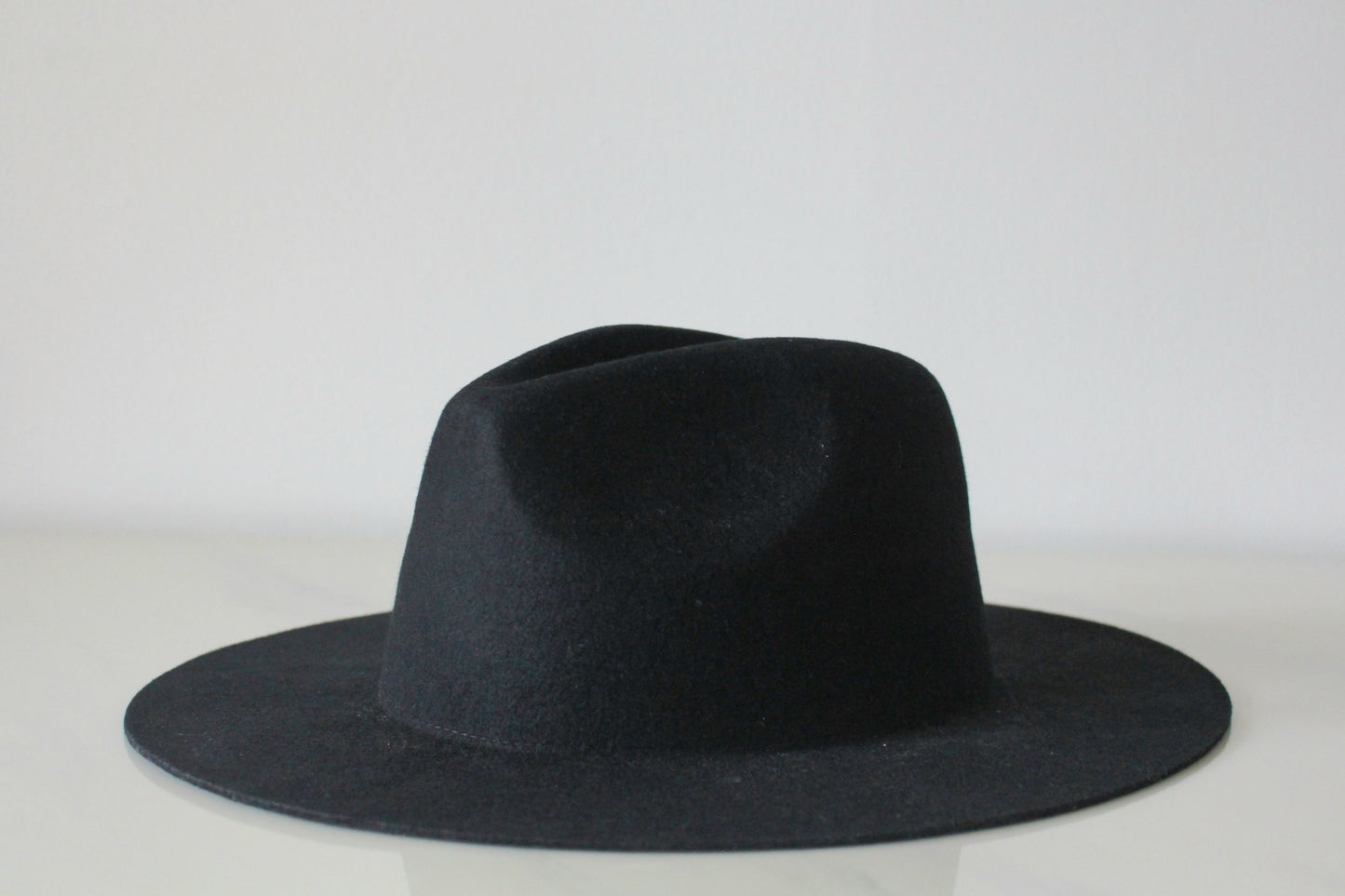 Large Size Fedora - Black