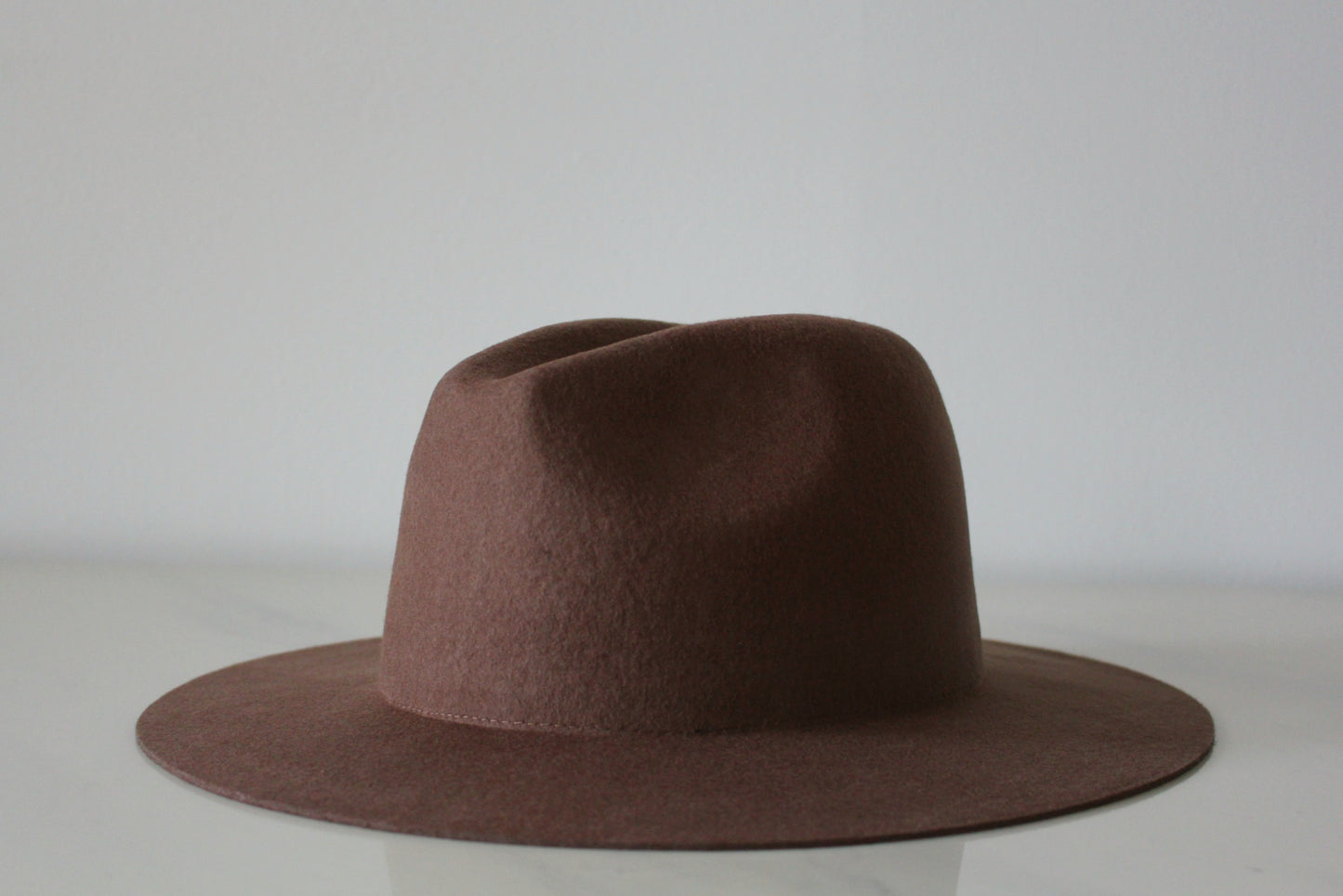 Large Size Fedora - Brown