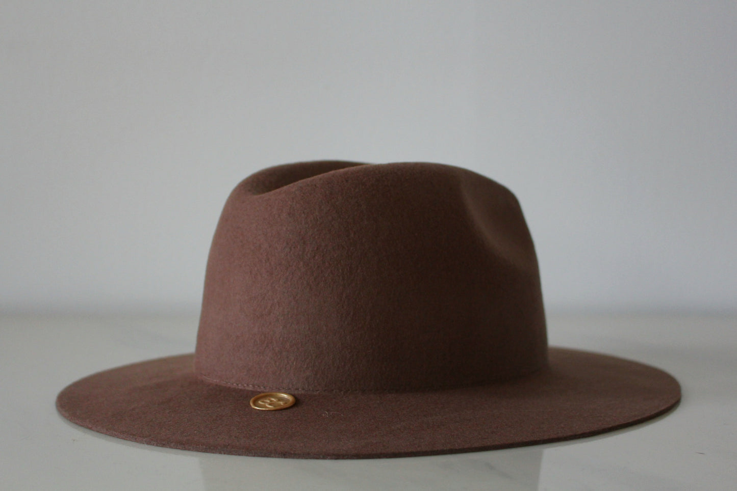 Large Size Fedora - Brown