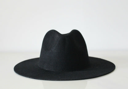 Large Size Fedora - Black