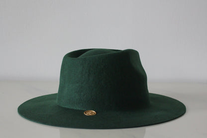 Classic Fedora - Forest Green