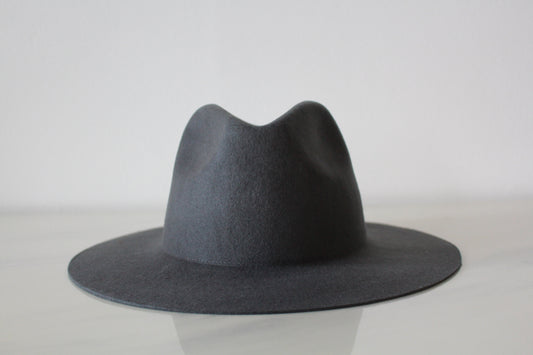 Large Size Fedora - Grey